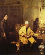 Sir David Wilkie The Letter of Introduction oil painting picture wholesale